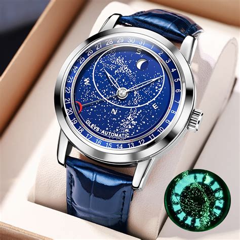 mechanical moon phase watch